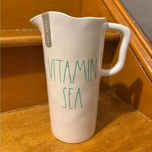 Rae Dunn Vitamin Sea Melamine Pitcher